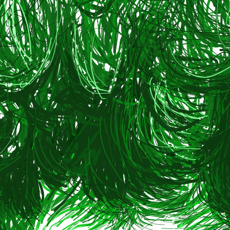 Close up image of Nathan's hair
